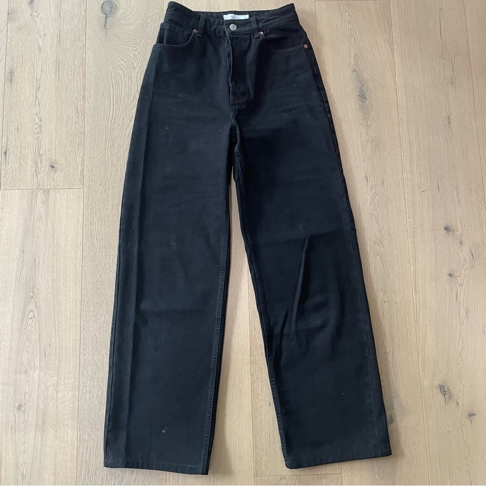 Topshop High Waist wide leg jeans